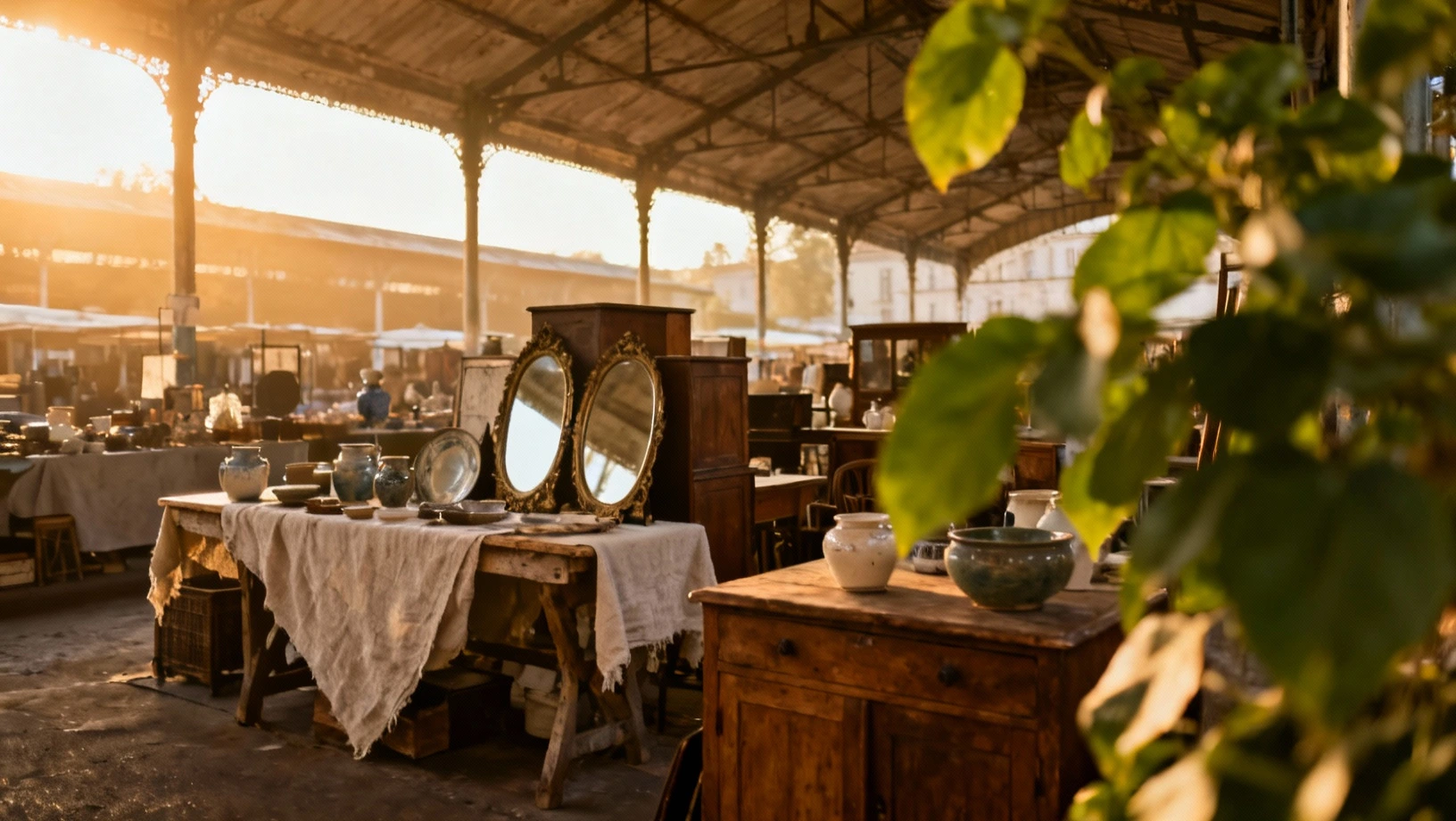 Marché aux puces et brocante